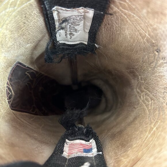 Olathe 6009 Vintage Tall Buckaroo Cowboy Boots Mens 9.5 D - Picture 9 of 12